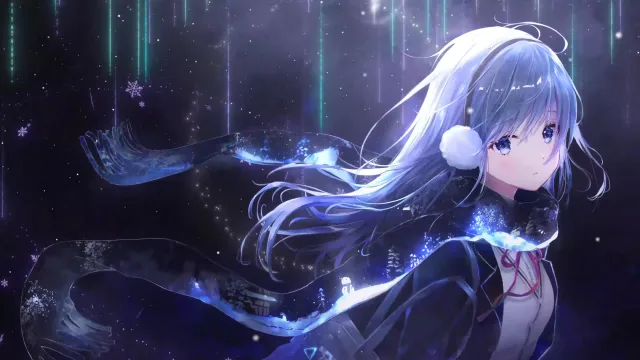 银发少女流星