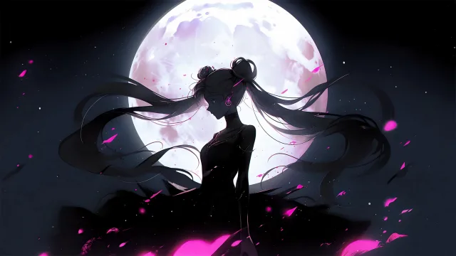 月夜双马尾少女