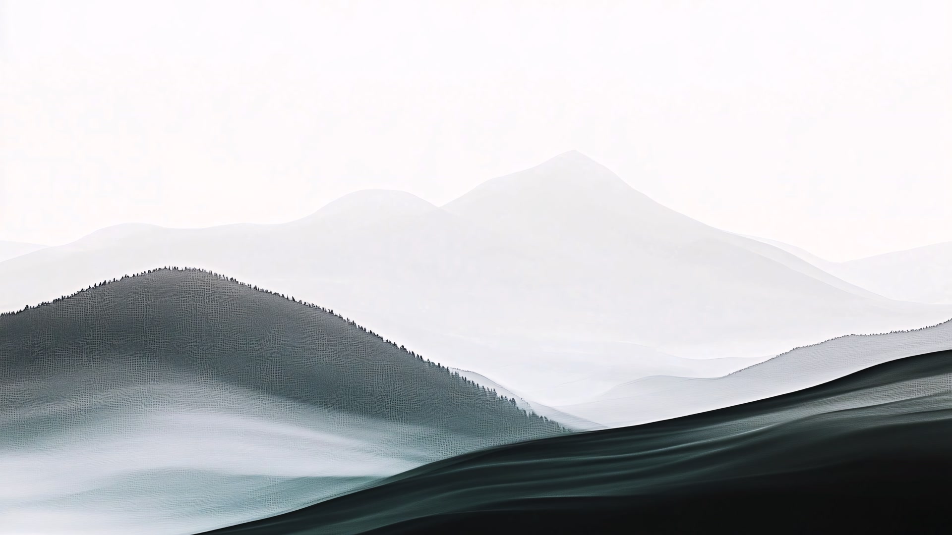水墨山水意境