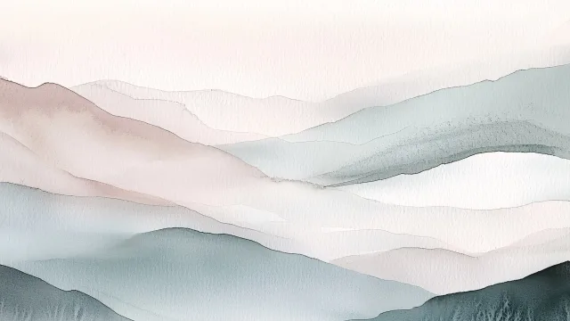 水墨山水意境