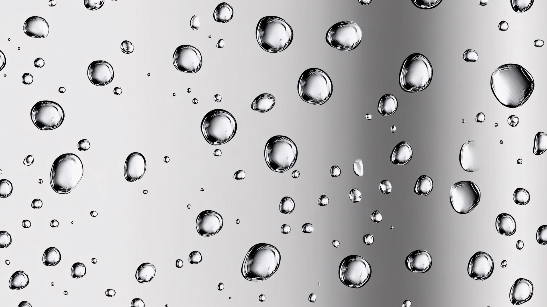 水滴银光壁纸
