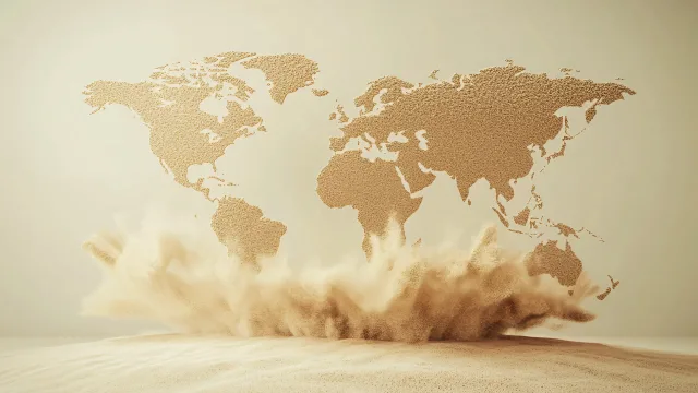 沙漠世界地图