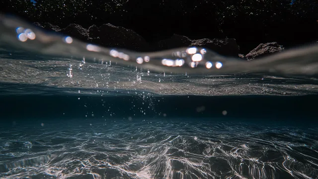 深海光影交错