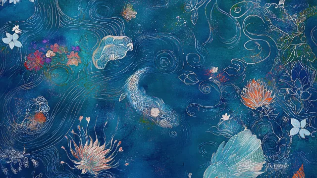 深海锦鲤游