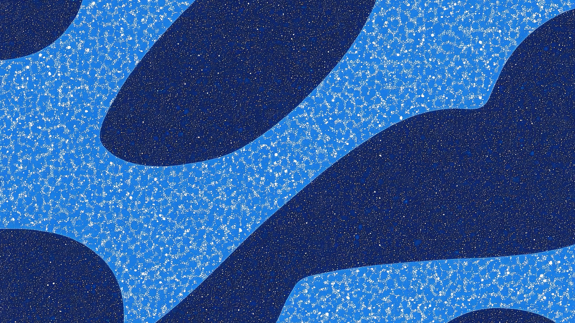 深蓝波浪纹理
