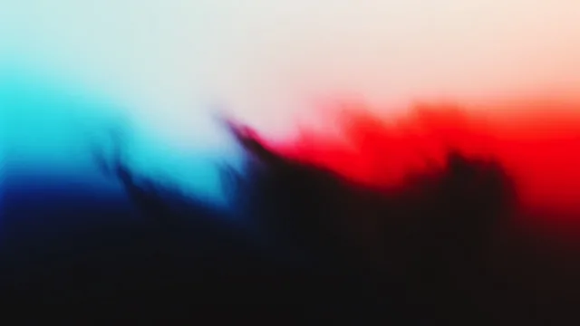 红蓝渐变抽象