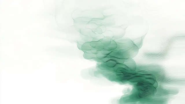 绿色烟雾壁纸
