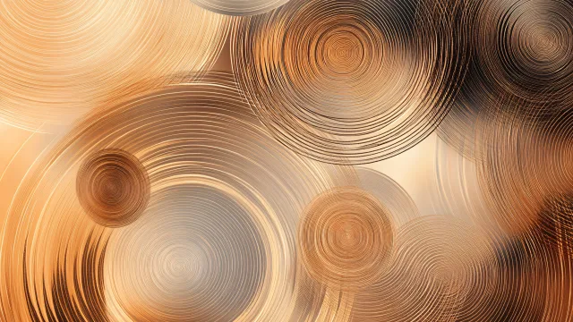 金色波纹壁纸