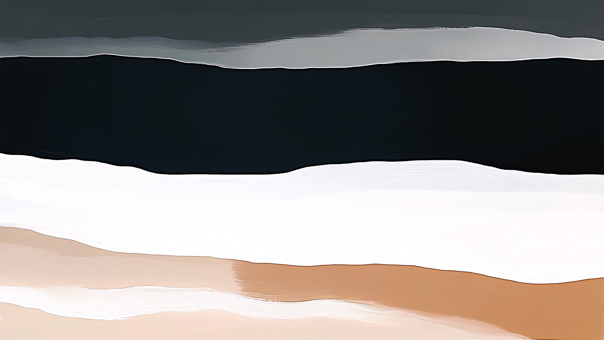 黑白层次抽象