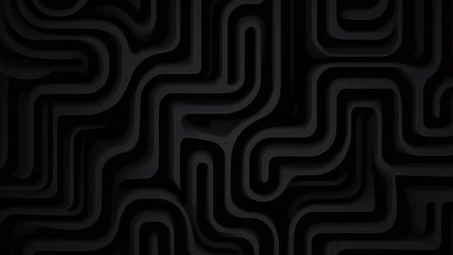 黑色迷宫纹理