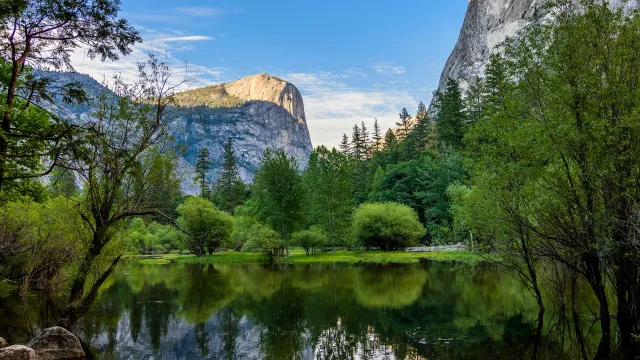 Yosemite 山谷美景