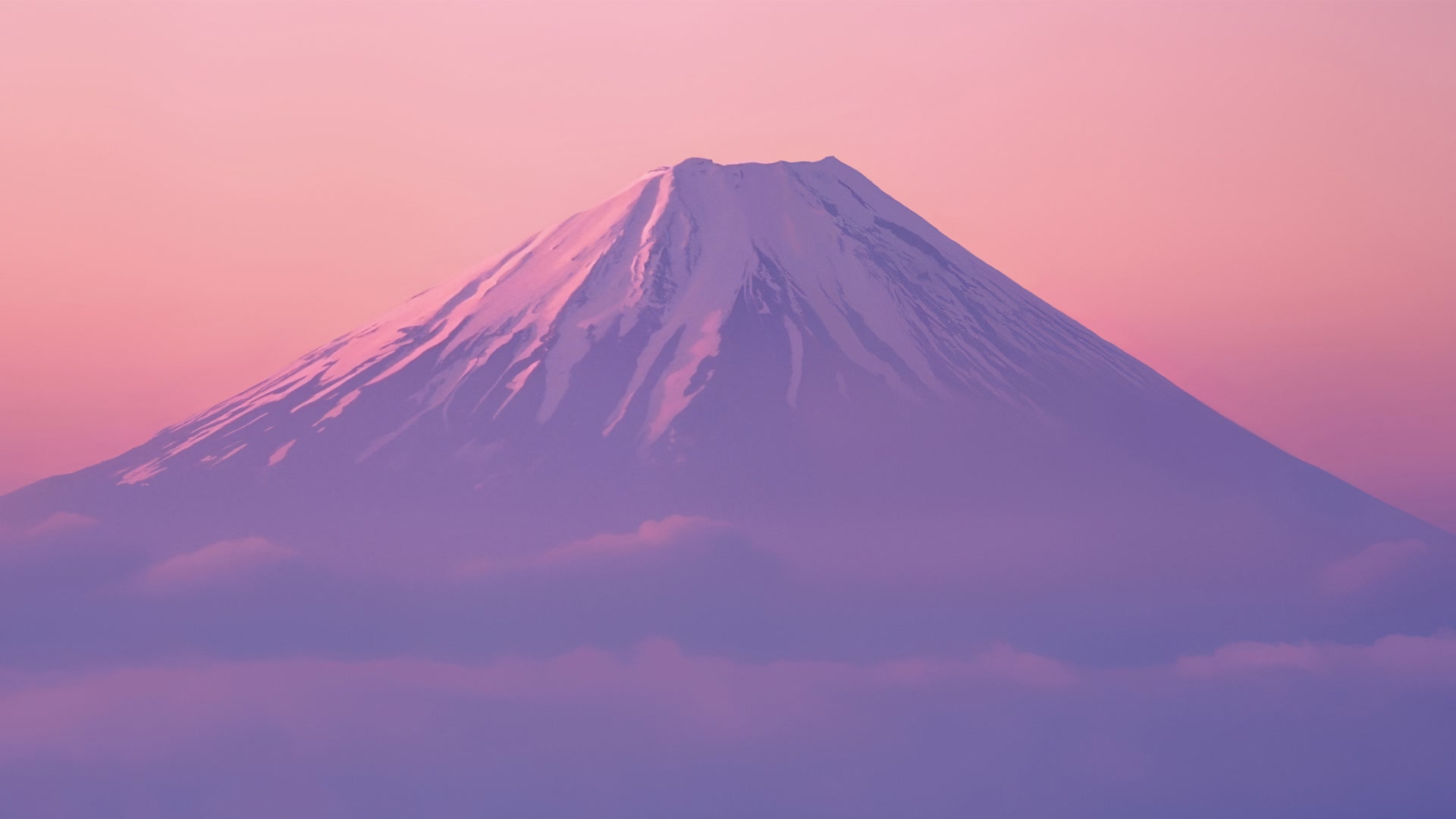 富士山霞光