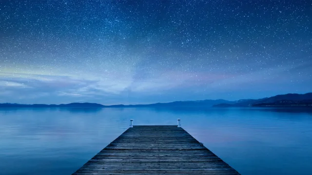 星空码头夜