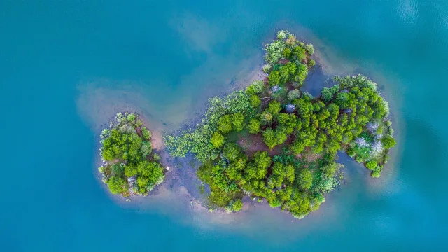 碧海绿岛秘境