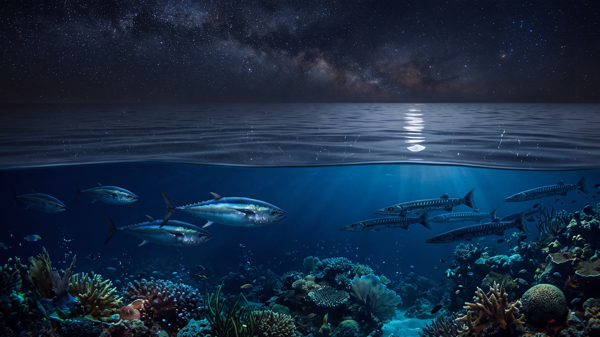 星空下的深海