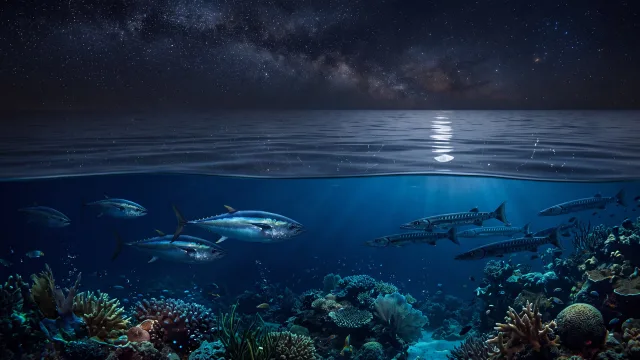 星空下的深海