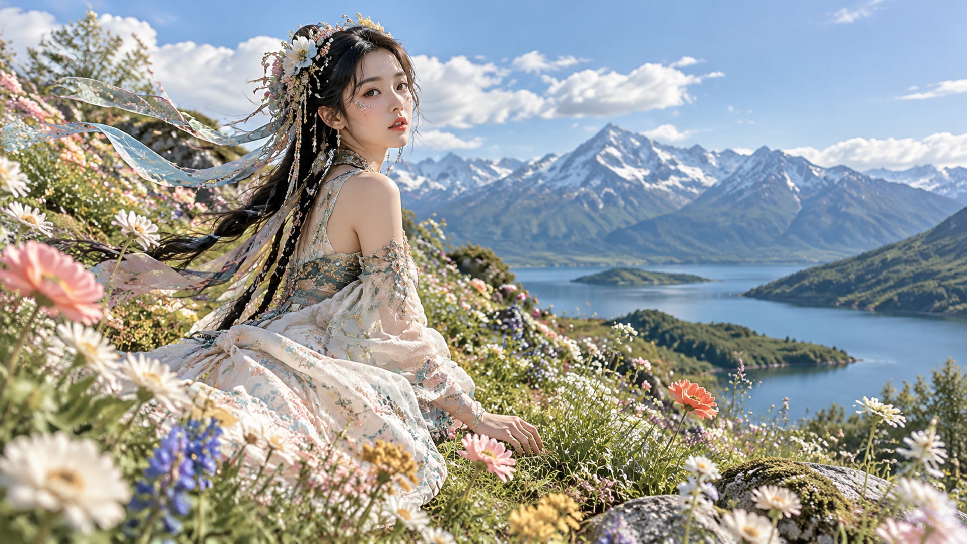 花海仙境少女