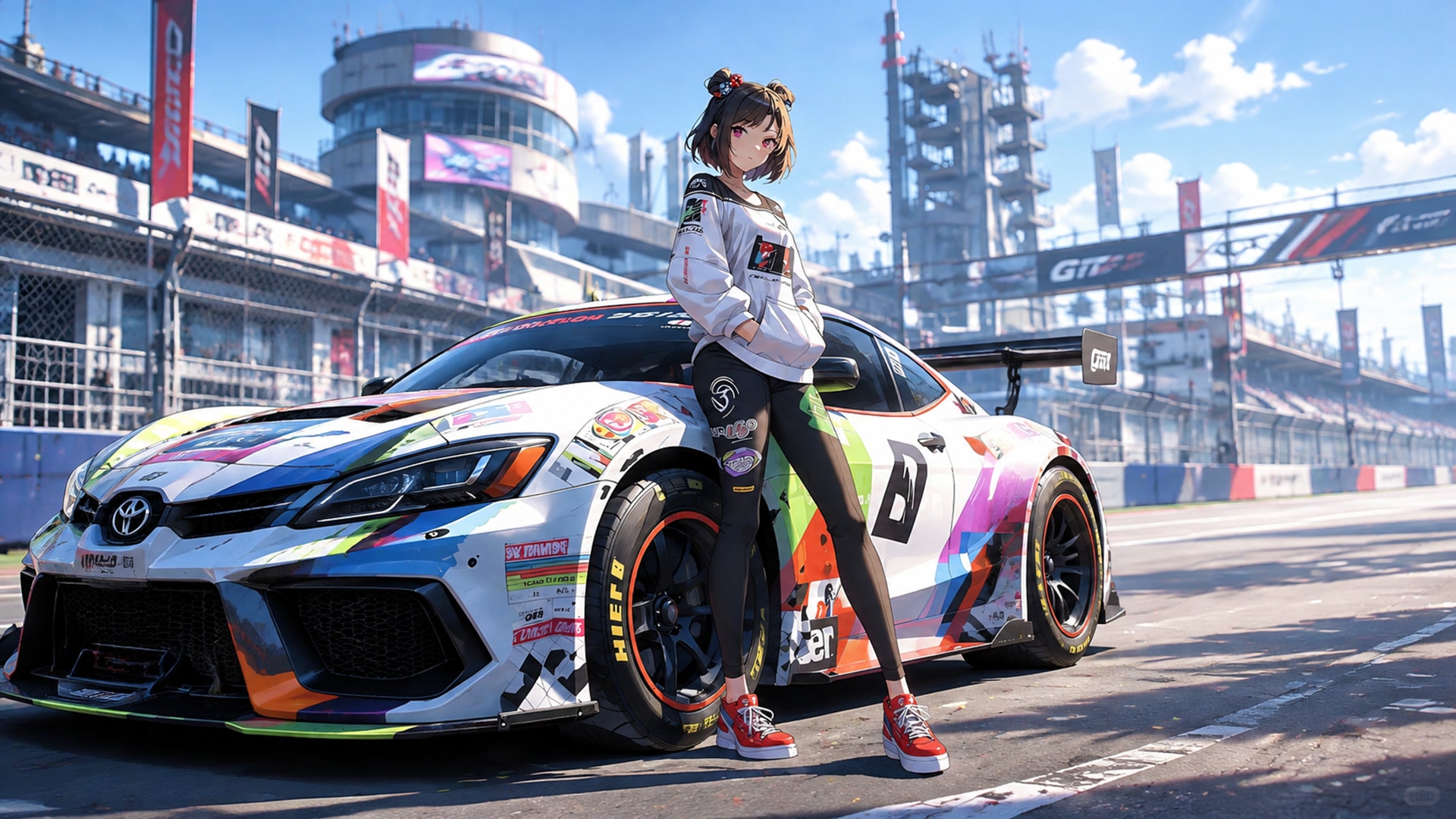 赛道少女与战车