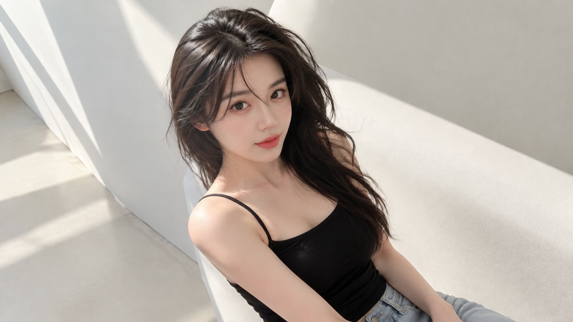 午后光影美人
