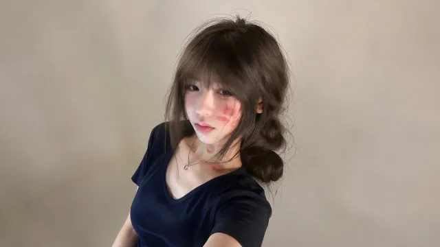 暖调人像写真壁纸