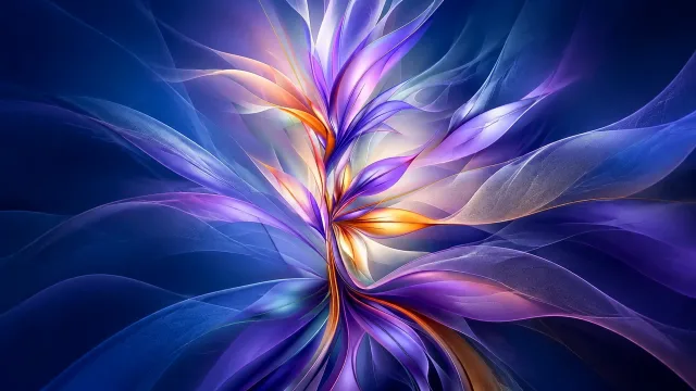 幻彩绽放之花