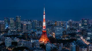 东京铁塔夜景
