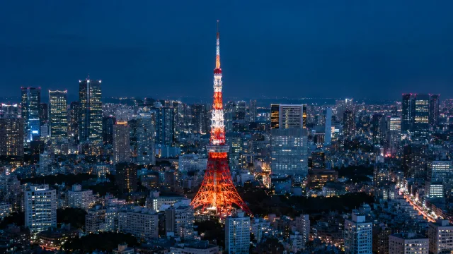 东京铁塔夜景