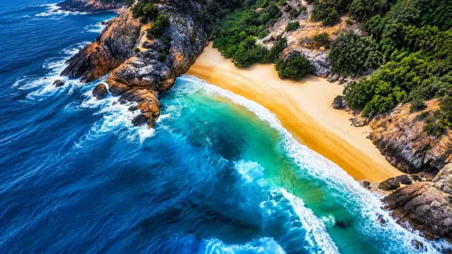 碧海金湾秘境