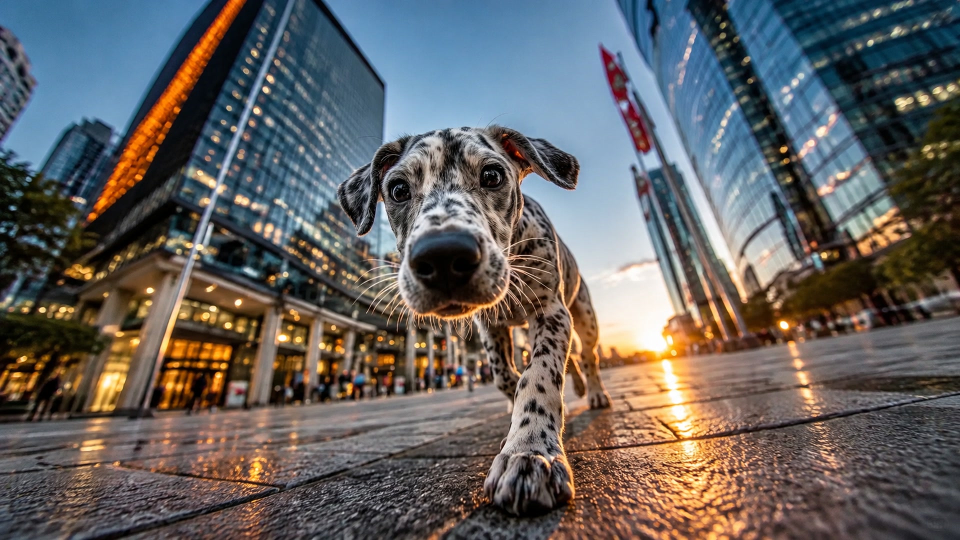 都市斑点犬探险