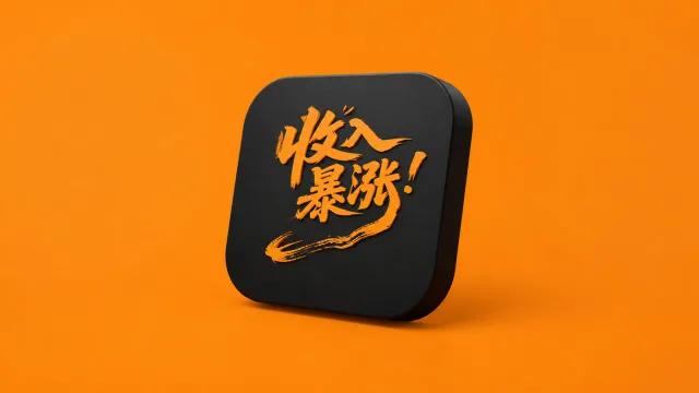 黑金暴涨艺术壁纸