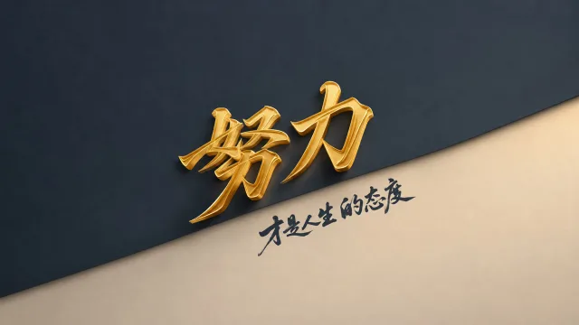 鎏金书法雅韵