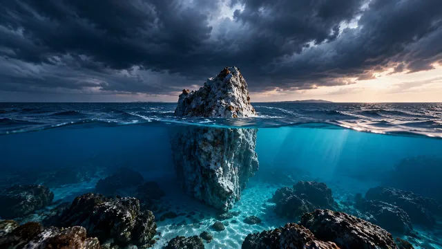 海天礁影奇境