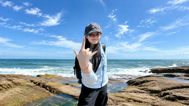 海岸青春剪影