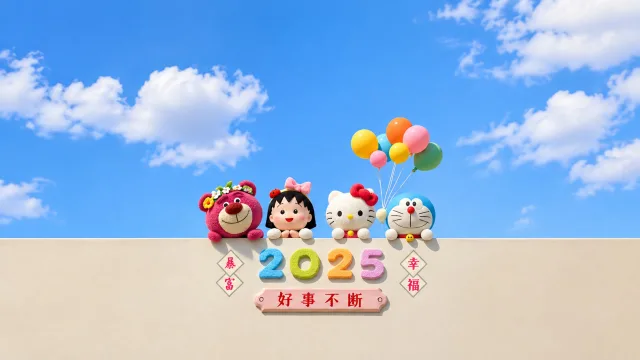 晴空萌趣迎新春