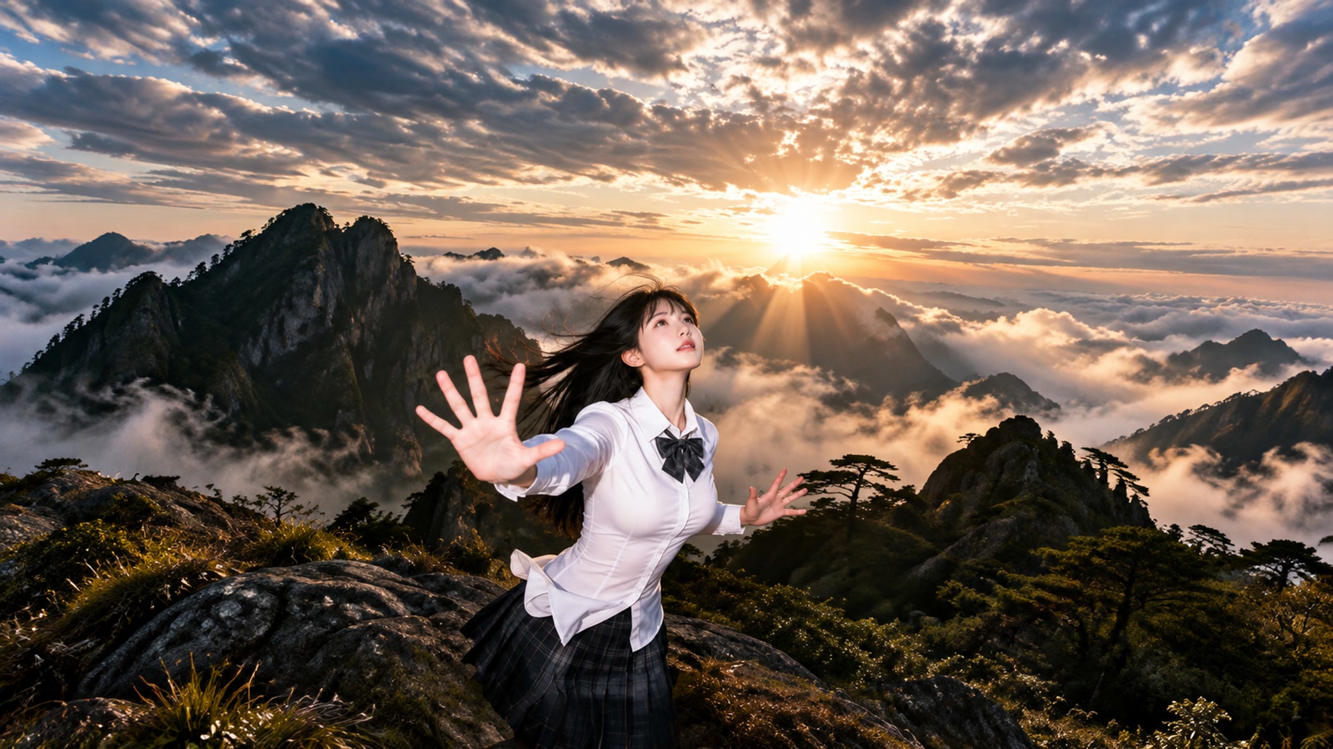 云海少女之境