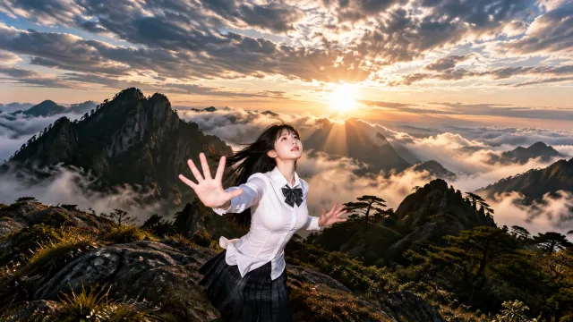 云海少女之境