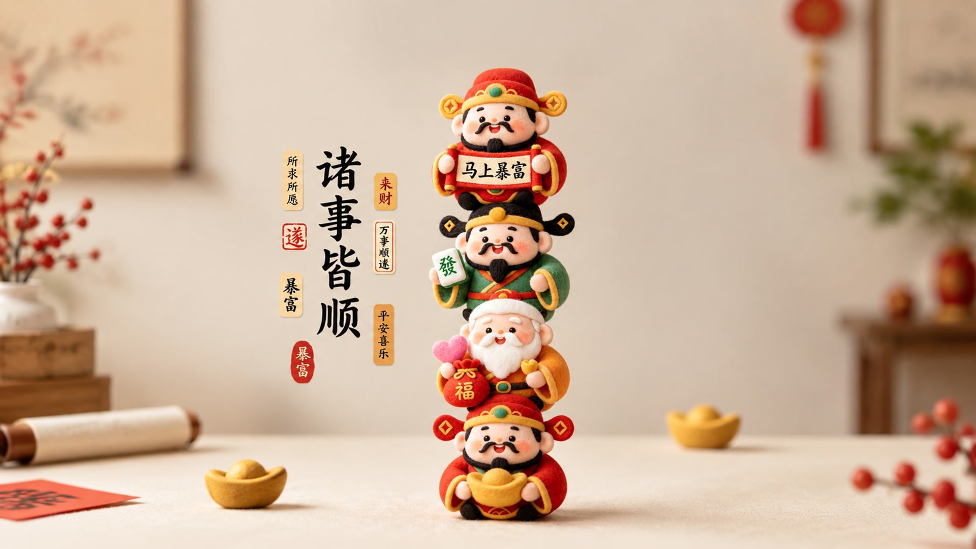 诸事皆顺暴富