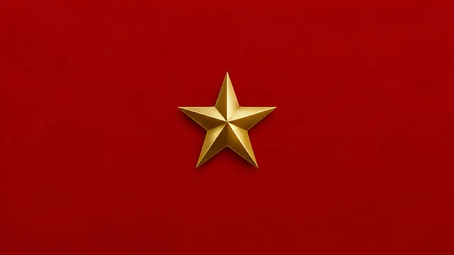赤色鎏金星辉