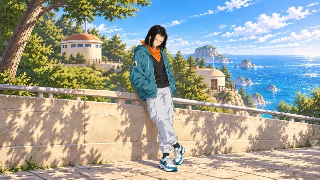 海岸树影少年行