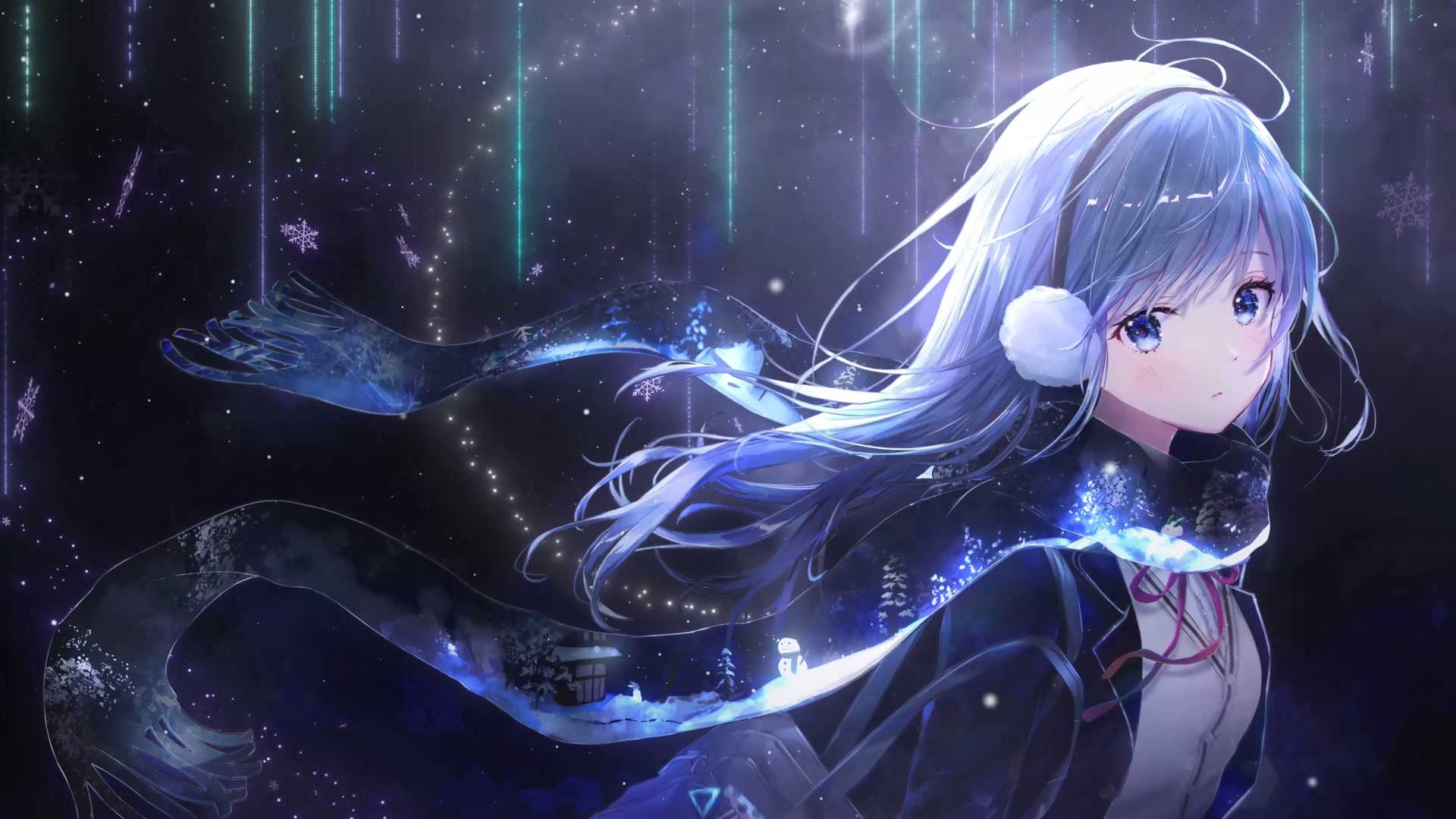 银发少女流星