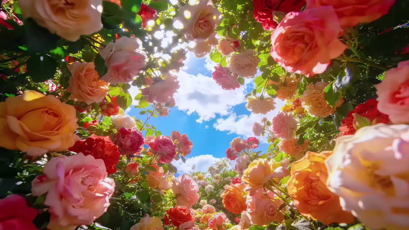 花间晴空正好