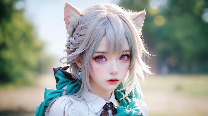 森系猫耳娘