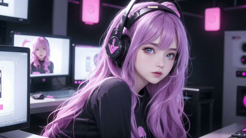 电竞少女