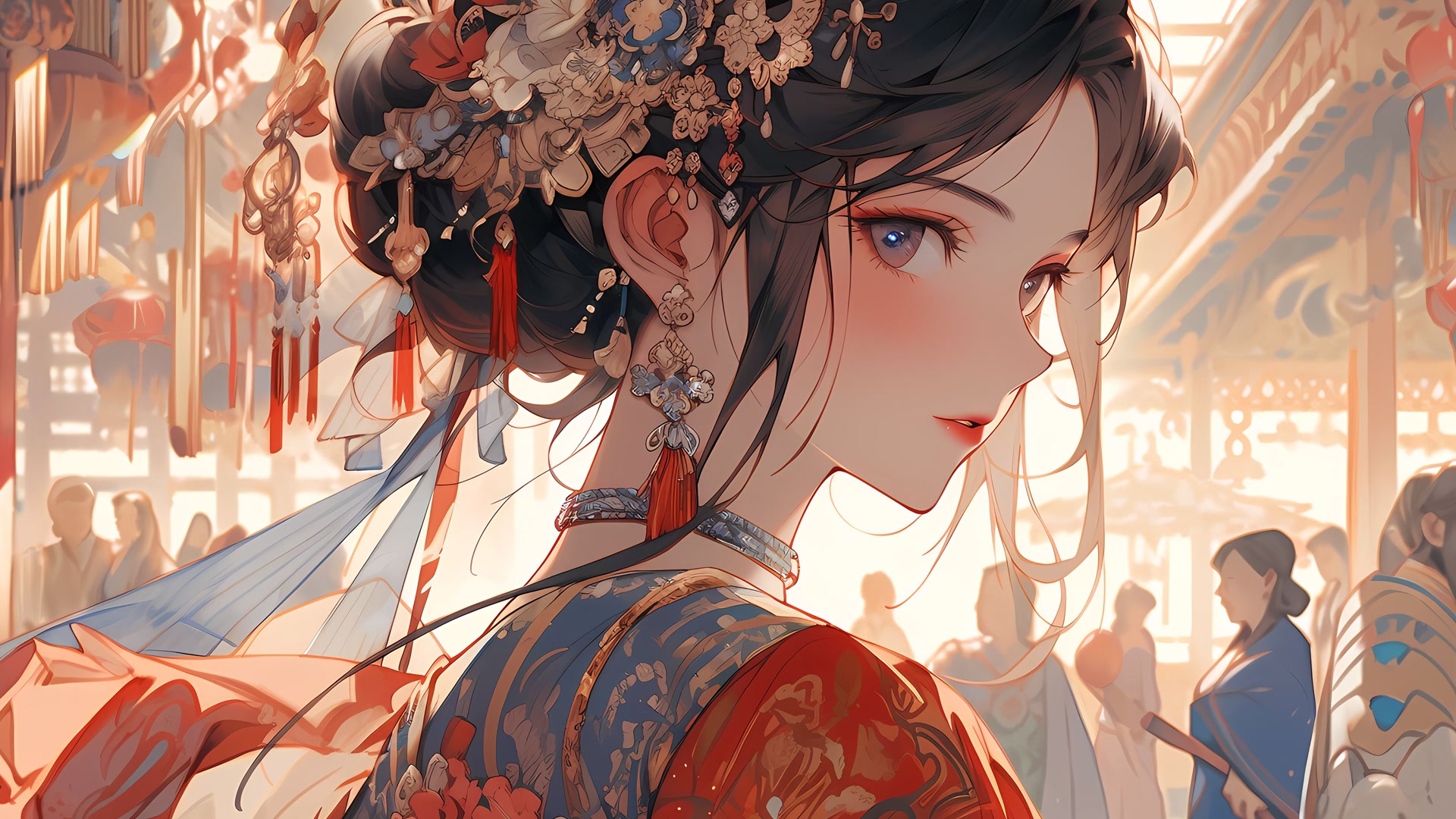 古风华服美人