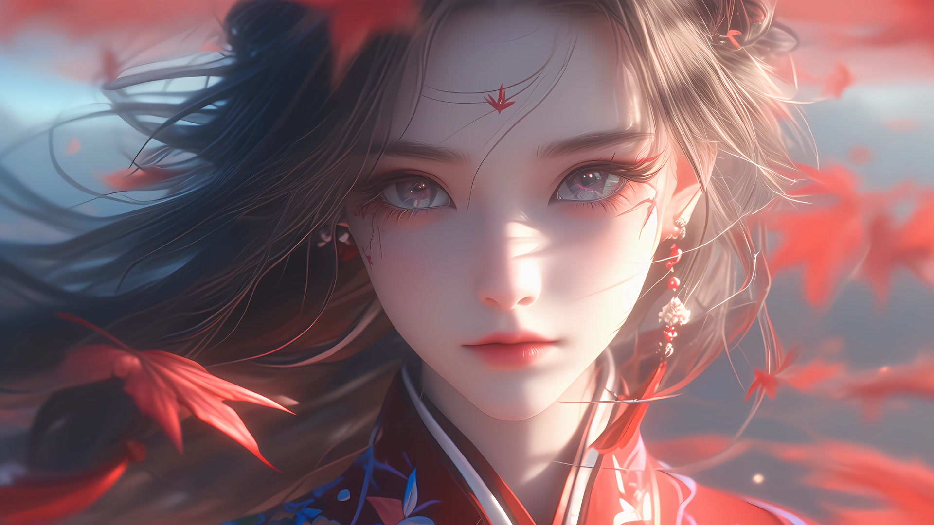 古风美人凝眸