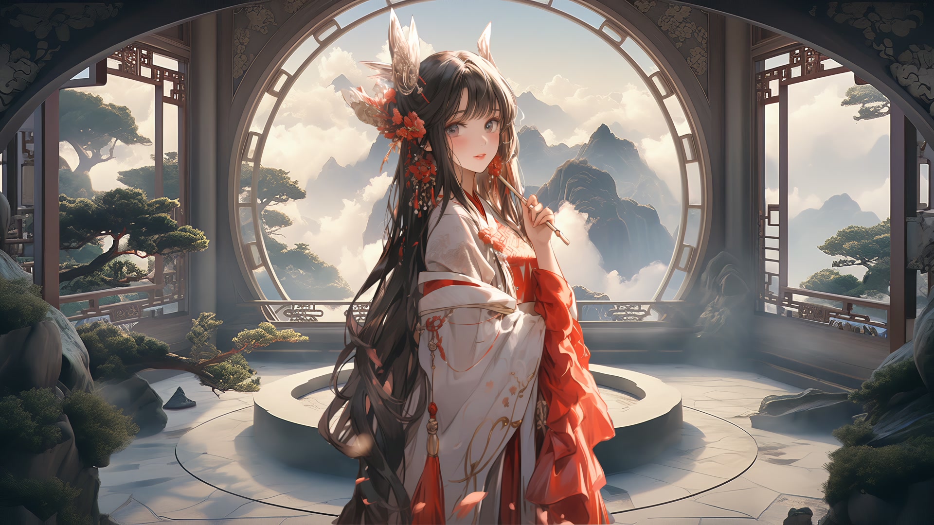 国风狐耳少女
