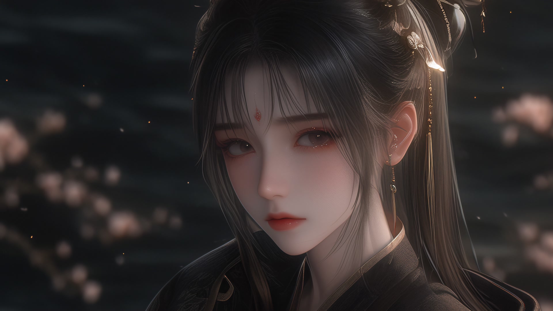 月下美人如梦