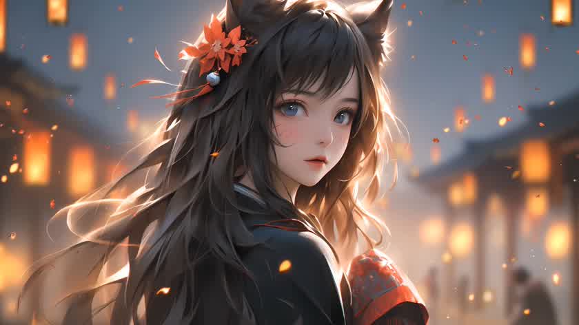 狐火夜灯