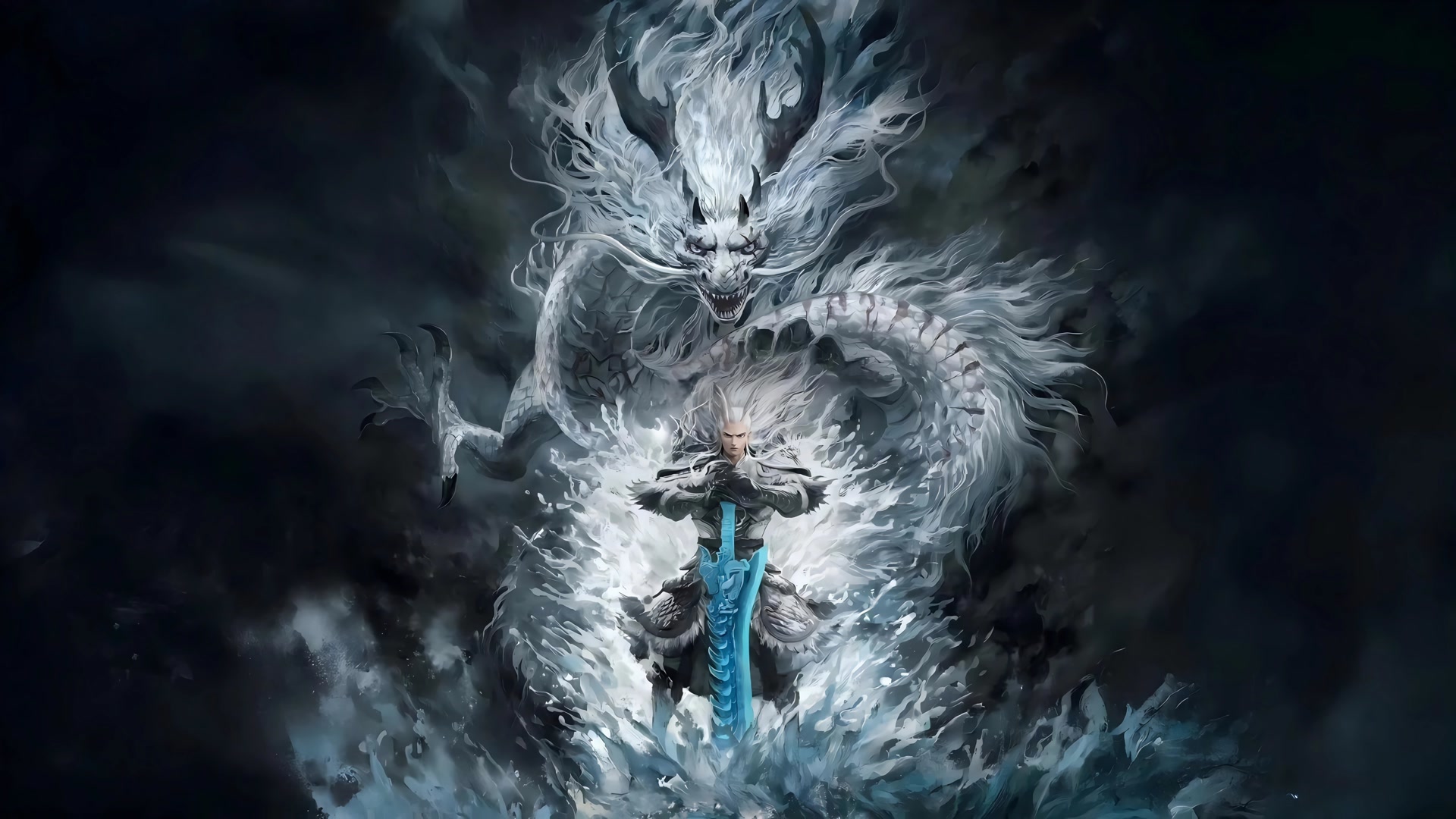 白发剑士御龙