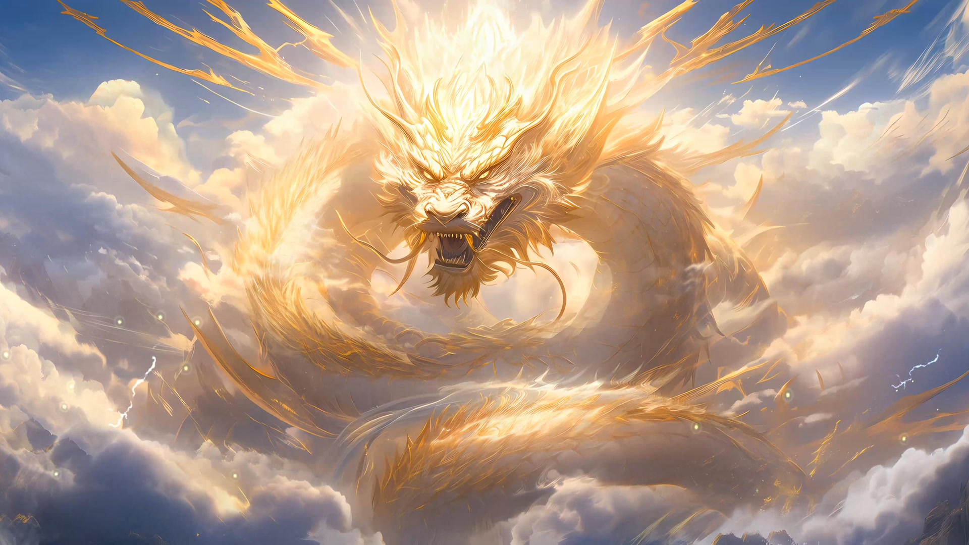神龙见首
